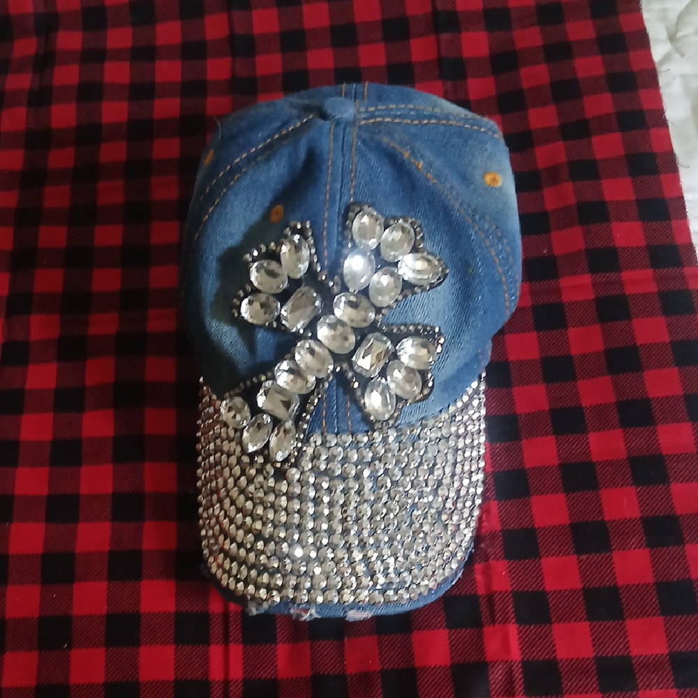 Cute Bedazzel Cap